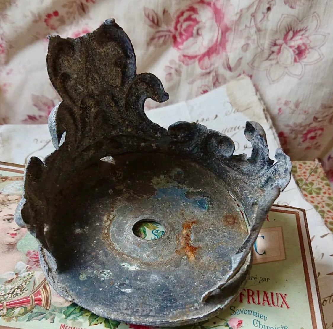 19th Century French Zinc Element