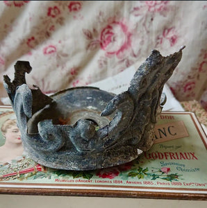 19th Century French Zinc Element