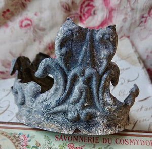 19th Century French Zinc Element