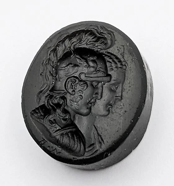 Rare 18th century Georgian Classical Male & Female Seal