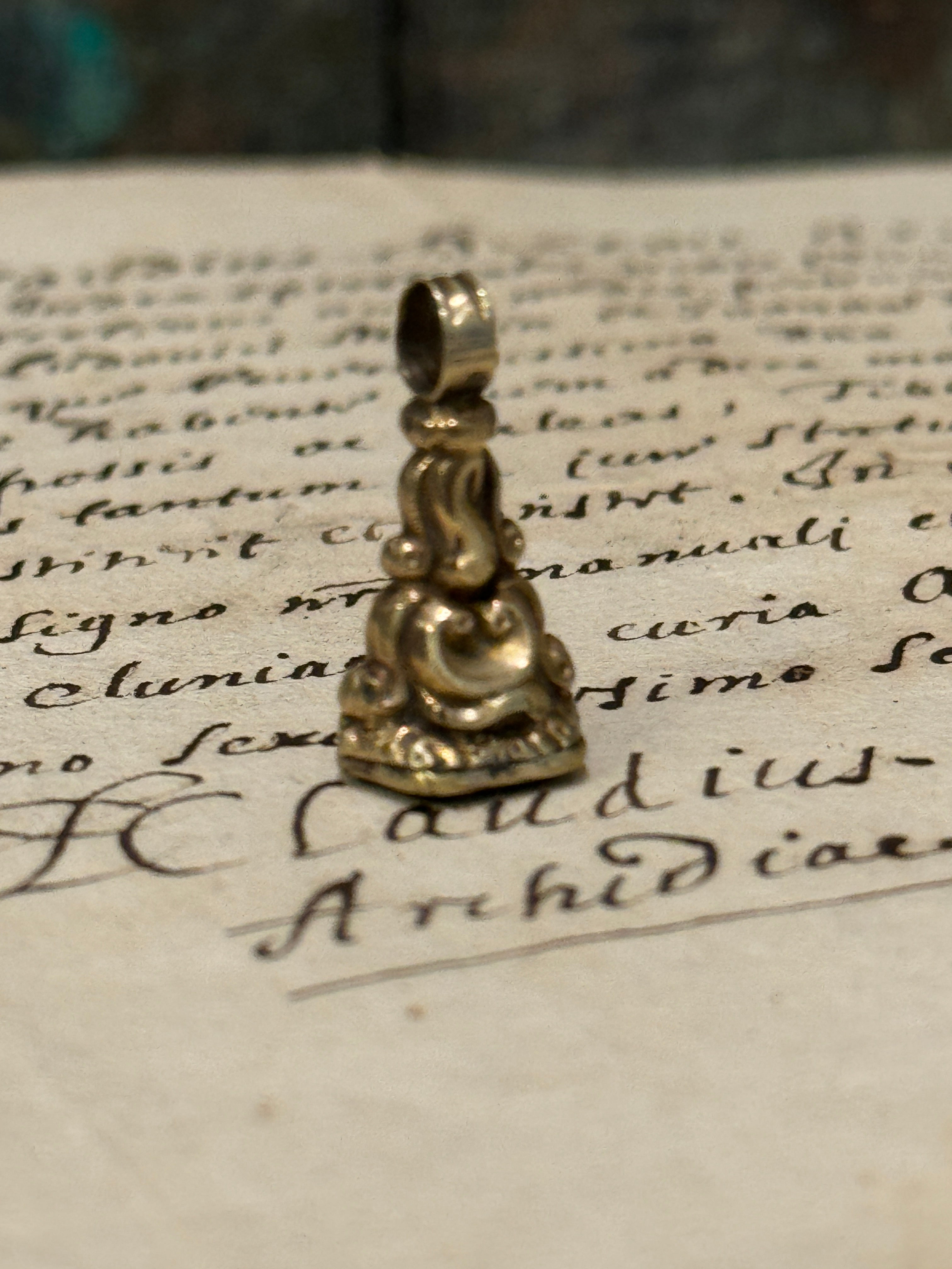 Antique Georgian 9ct Gold Bloodstone FOB/Seal/ Pendant