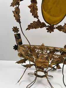 Antique 1800's French Globe De Mariee' Wedding Stand