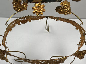 Antique 1800's French Globe De Mariee' Wedding Stand