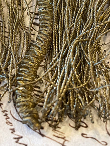 Antique Church Metallic Gold Wire Gallon Trim