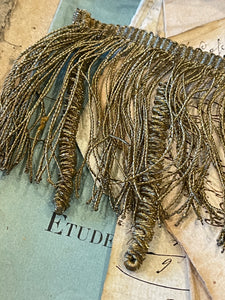 Antique Church Metallic Gold Wire Gallon Trim