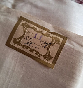 19th-Century Fine French Handkerchief Linen *