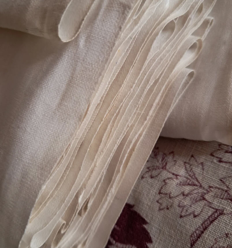 19th-Century Fine French Handkerchief Linen *