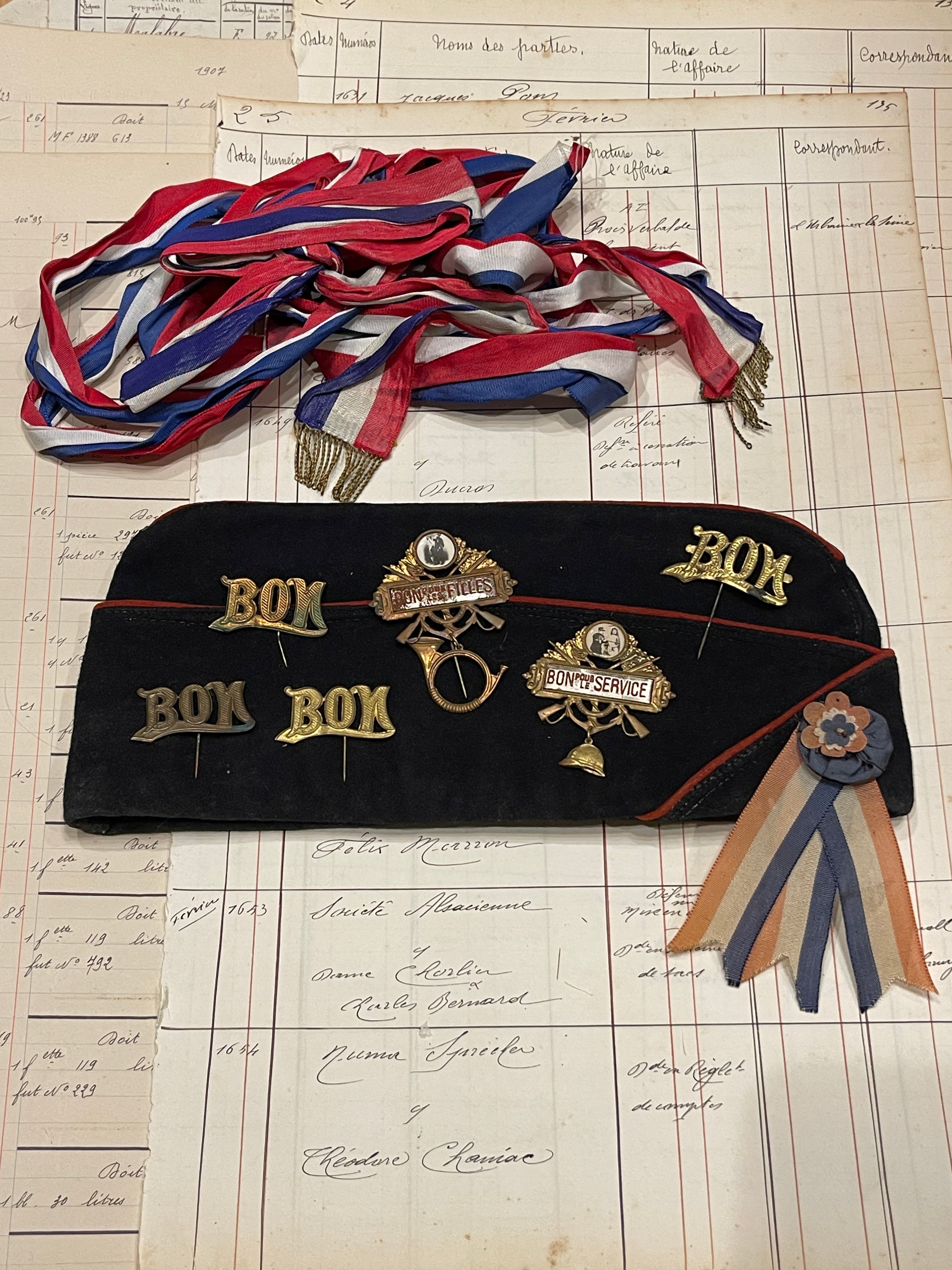 Assorted French Conscrits & Hat
