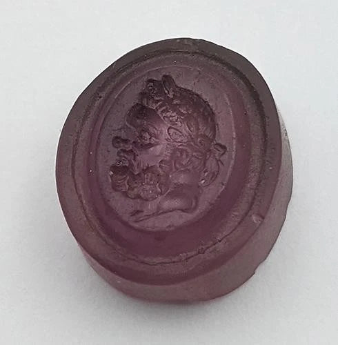 Rare 18th century Georgian Bust of Hercules Seal