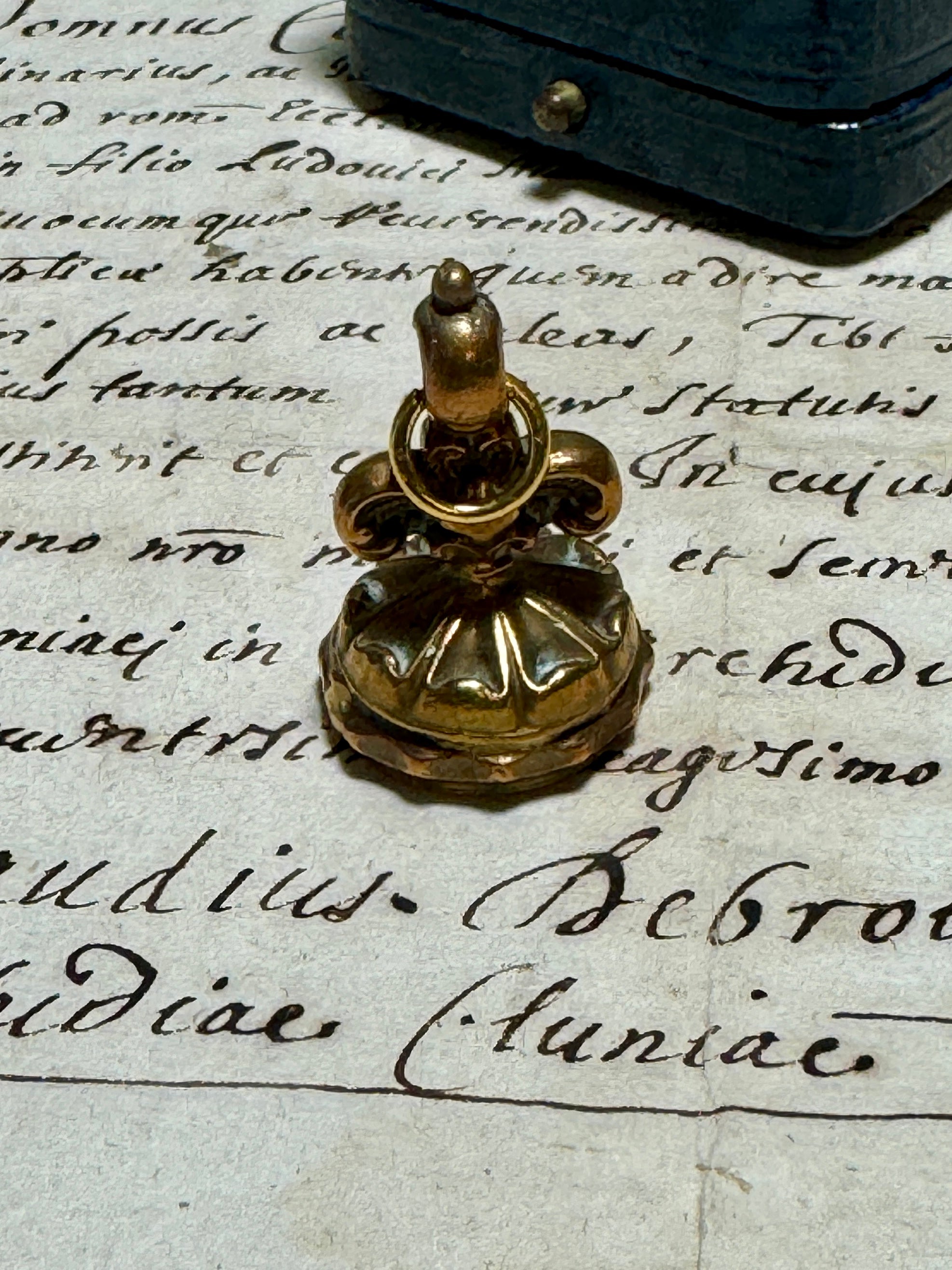 Antique Victorian Horse and Rider Intaglio Seal