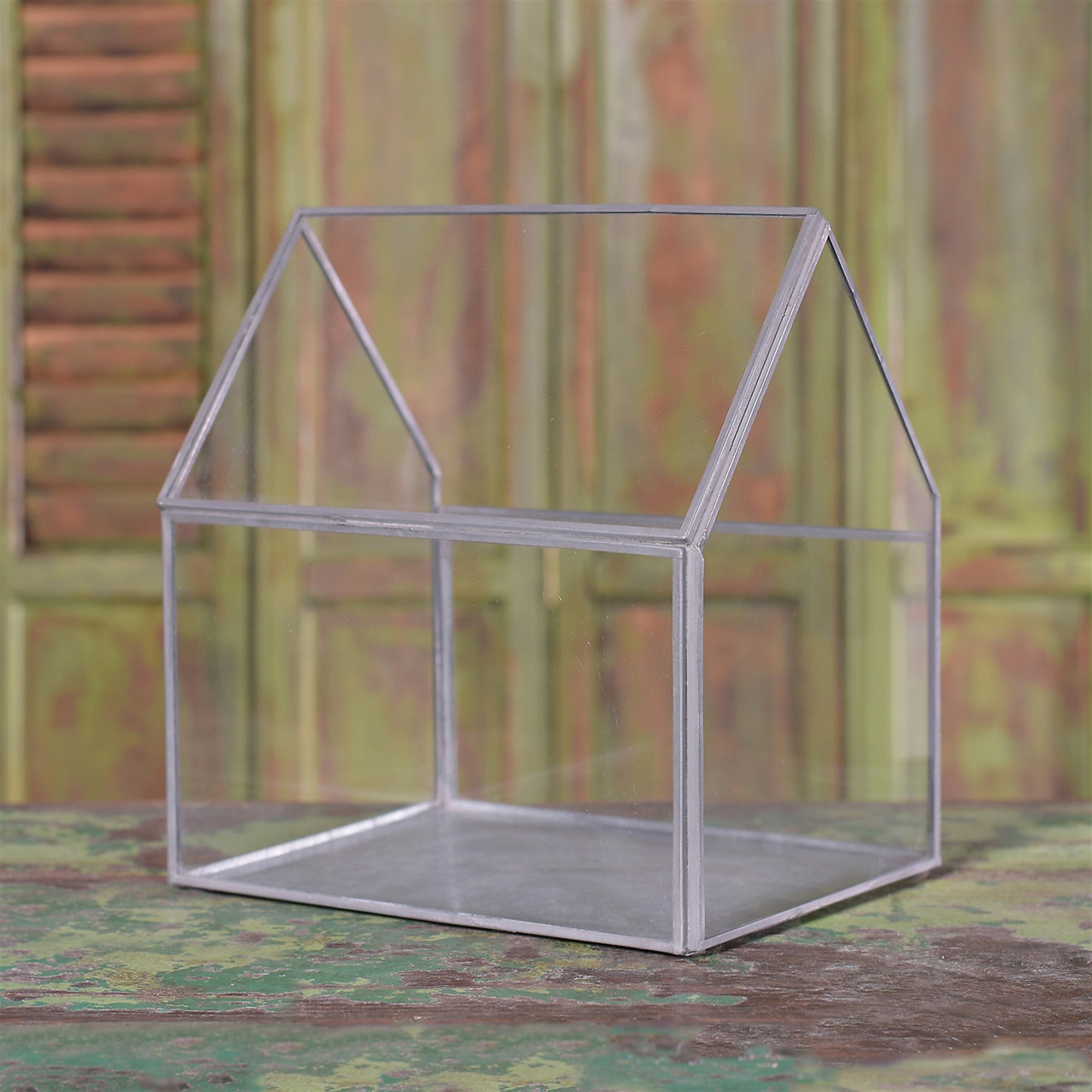 Cottage Terrarium Glass Display Case