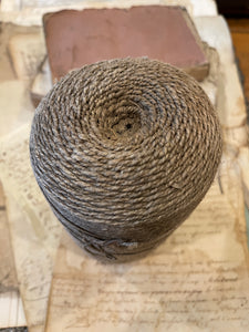 Antique French Hemp Cord Spool - HUGE