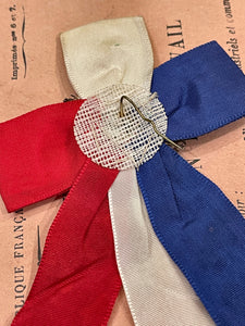 RF Flag Conscrit with Tinsel Ribbon