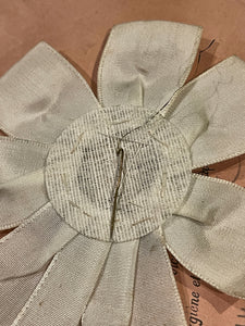 BEAUTIFUL White "FR" with Tinsel Trim Conscrit