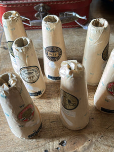 Turn of the Century Fine French White Cone Thread Bobbins