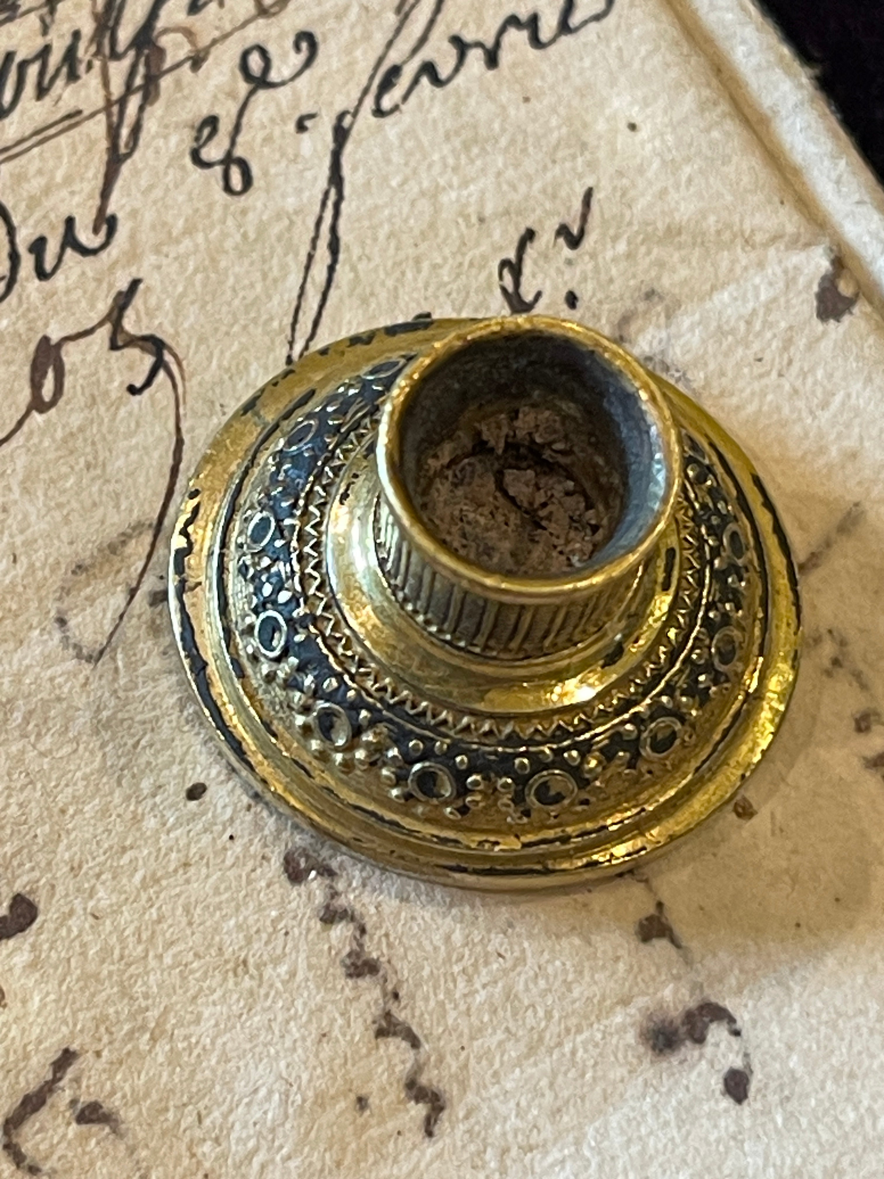 Victorian "ADDIO / GOODBYE or FAREWELL" Insaglio Letter Seal