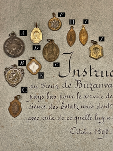 Original Vintage Medals from France