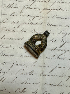 Antique Cameo Wax Seal  Stamps