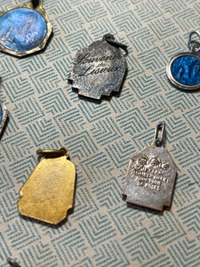 Original Vintage Blue Medals from France - RM19