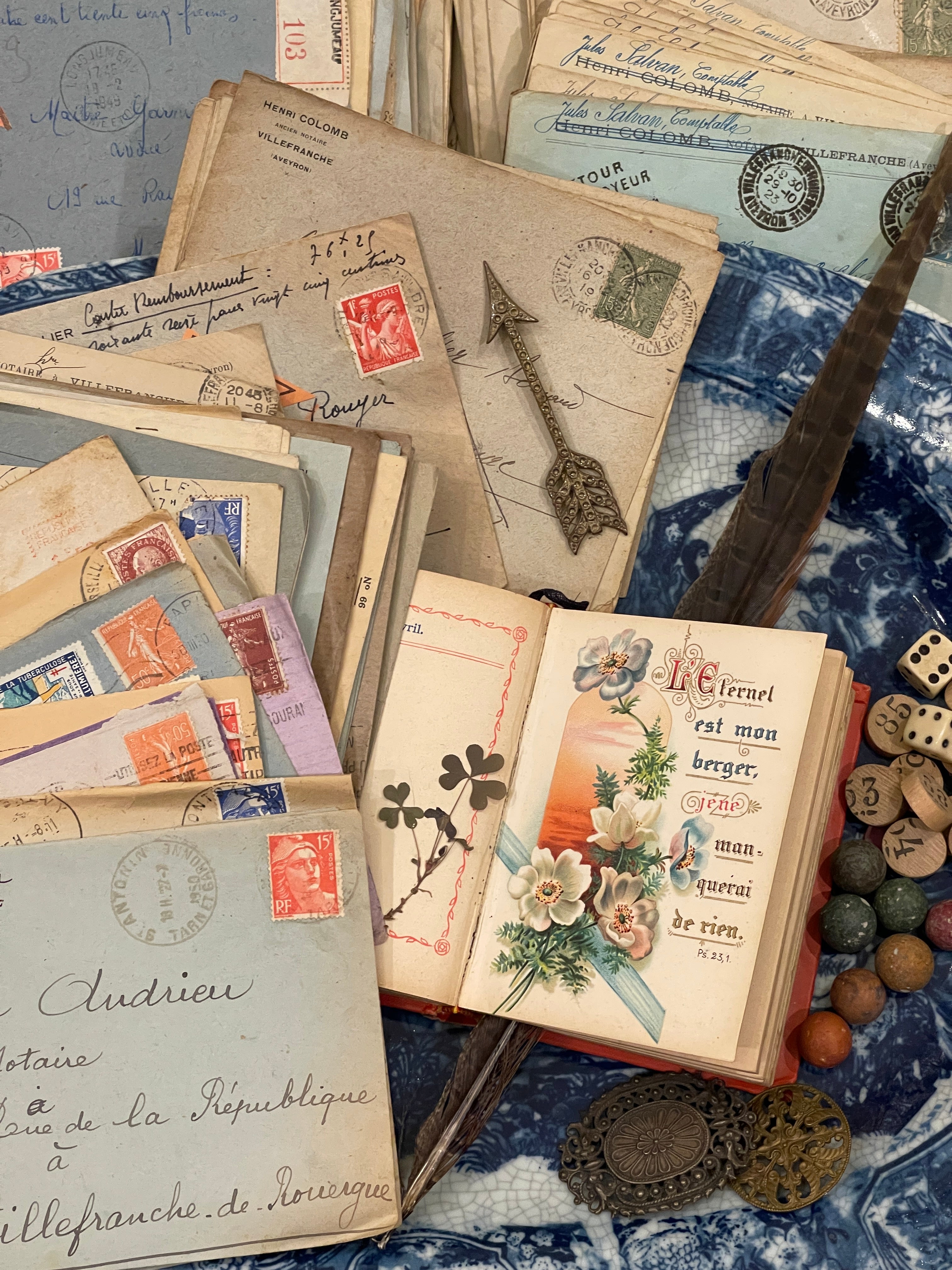 Antique French Ephemera – Monahan Papers