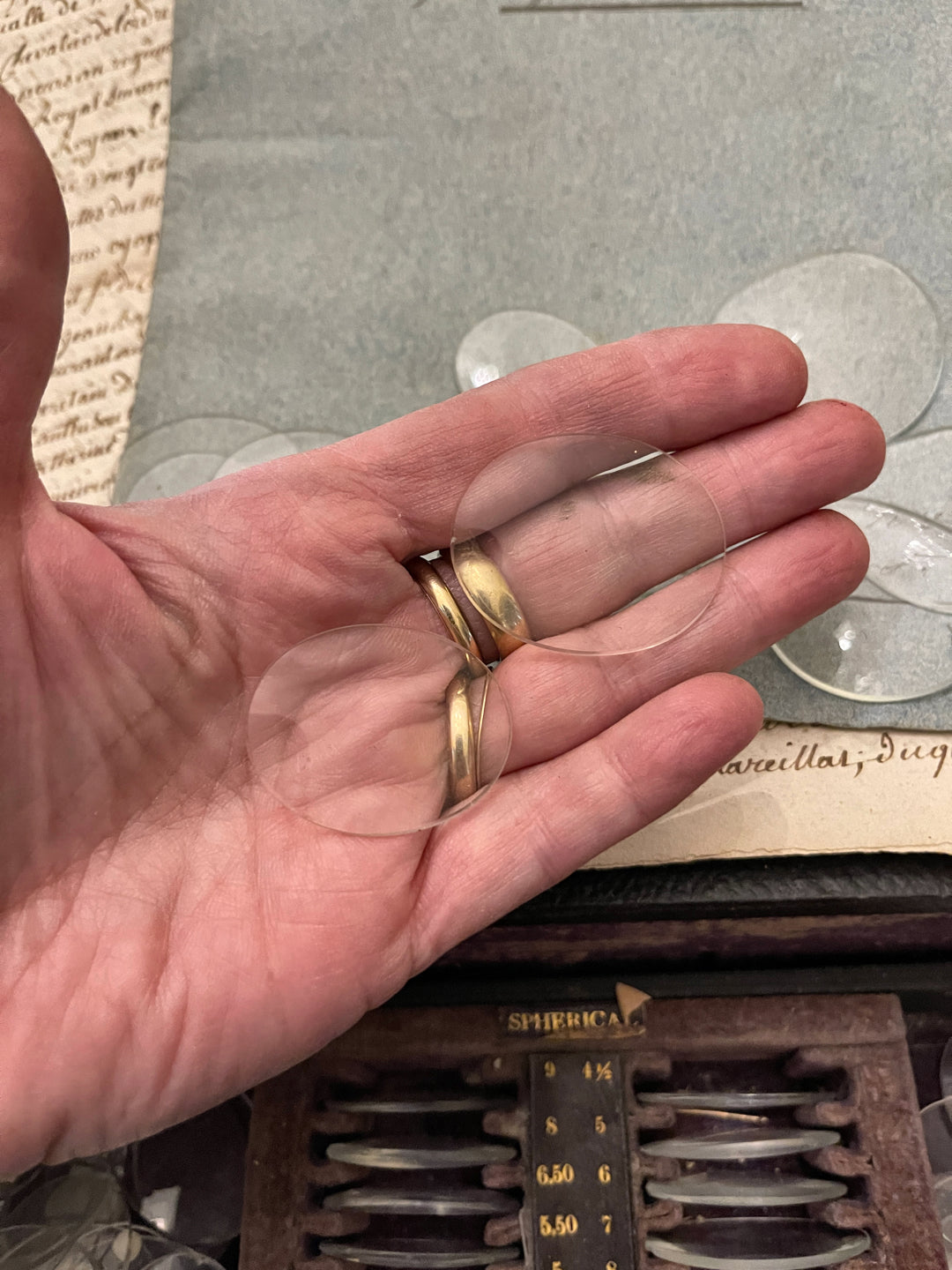 Antique Optical Lenses