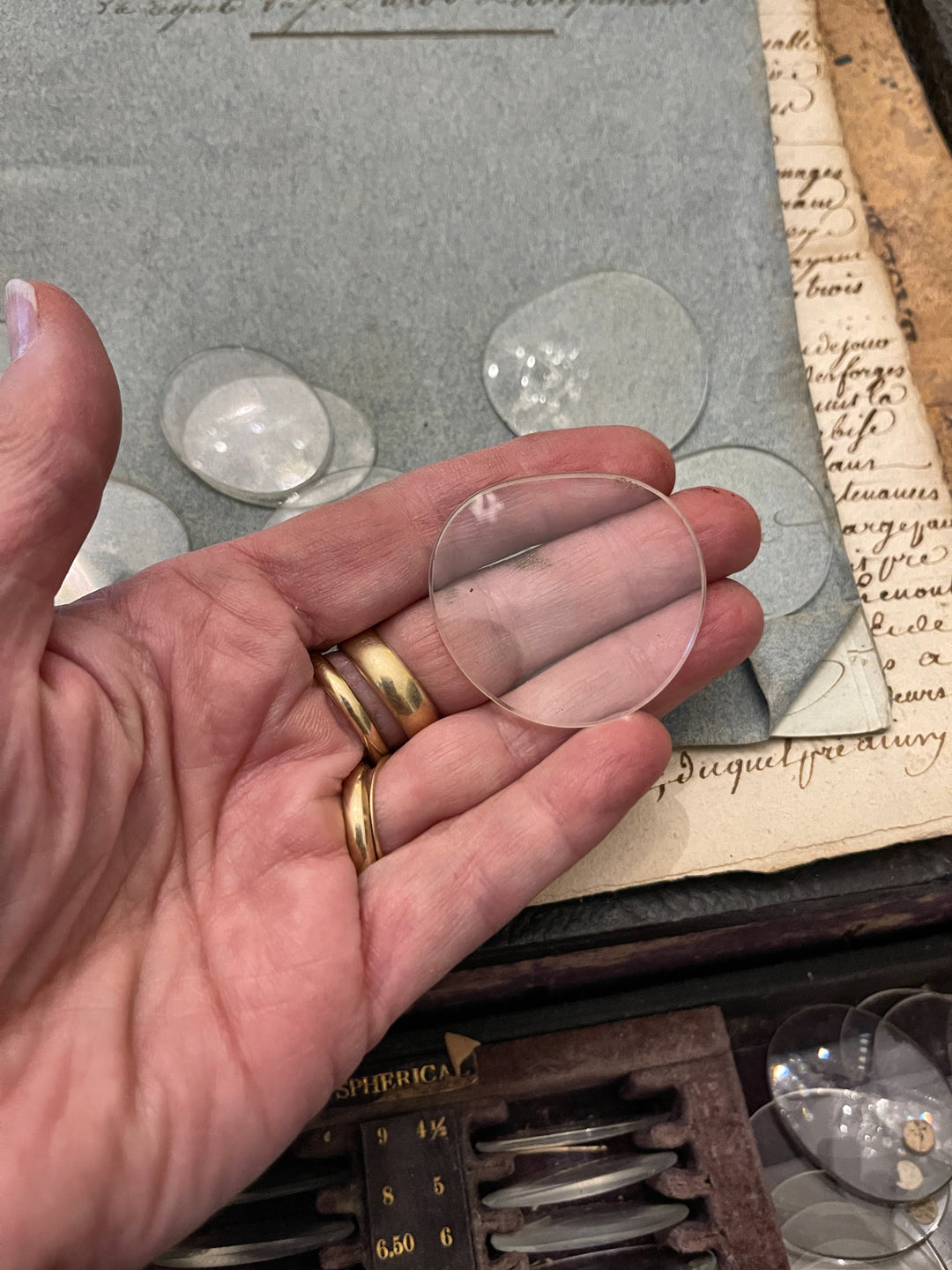 Antique Optical Lenses