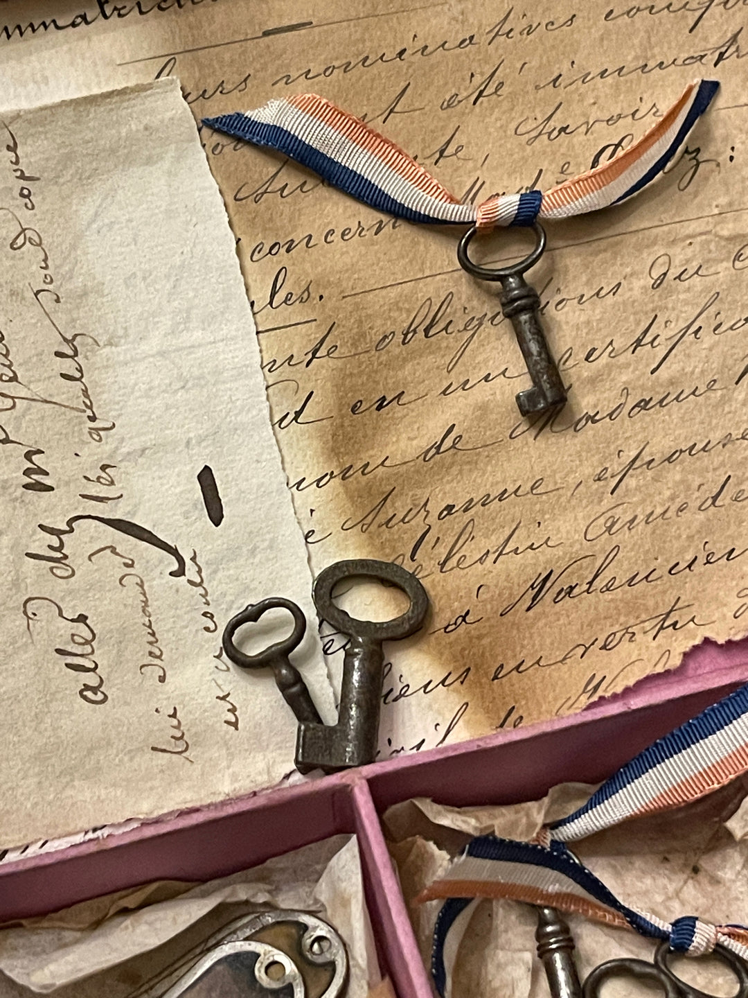Antique French Watch Makers Box