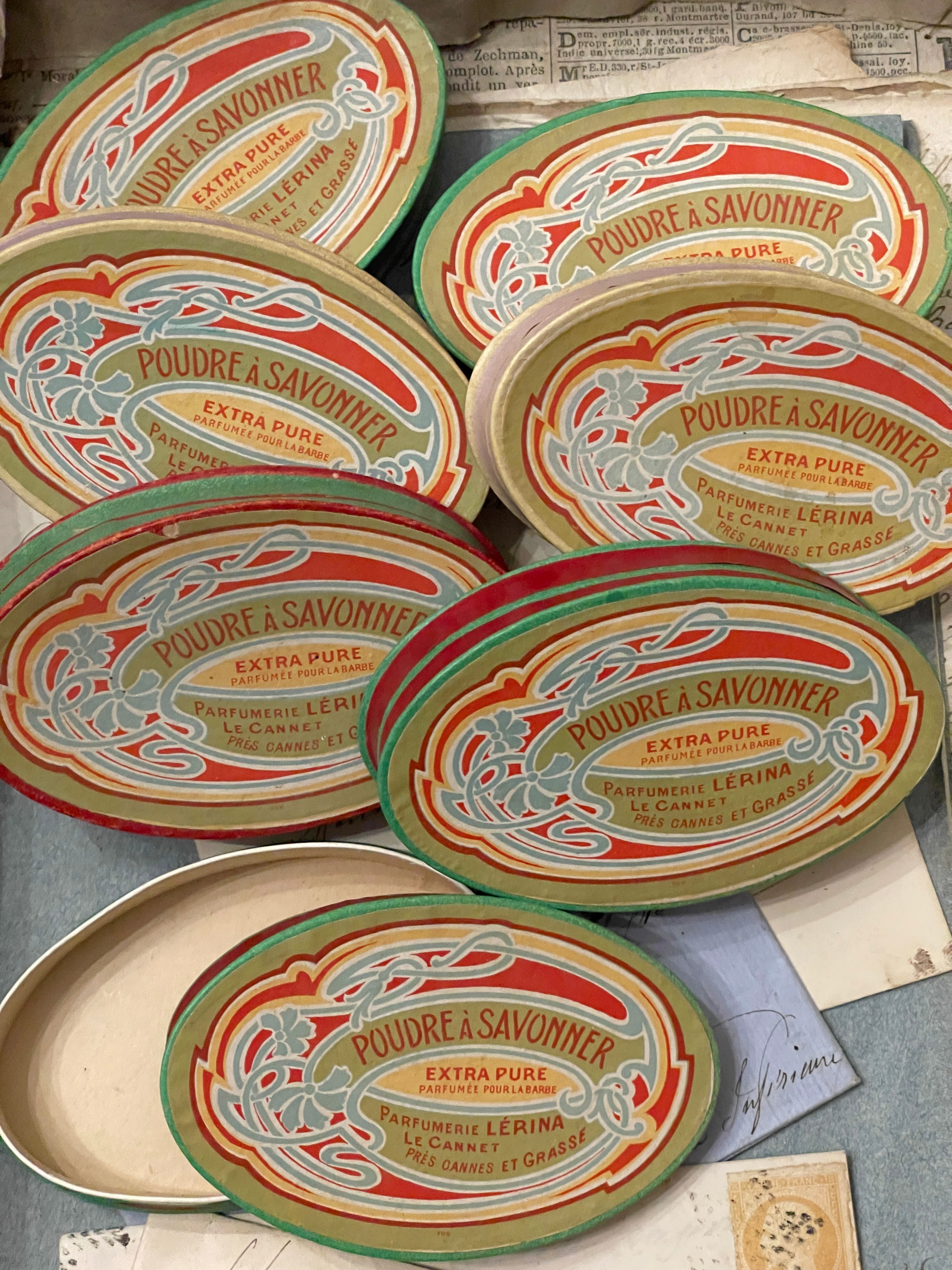Original Antique French Lorenzy - Palanca - Perfume boxes
