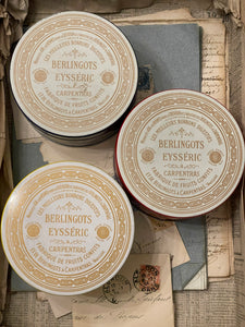 Darling Vintage French Berginlots Candy Tins from France