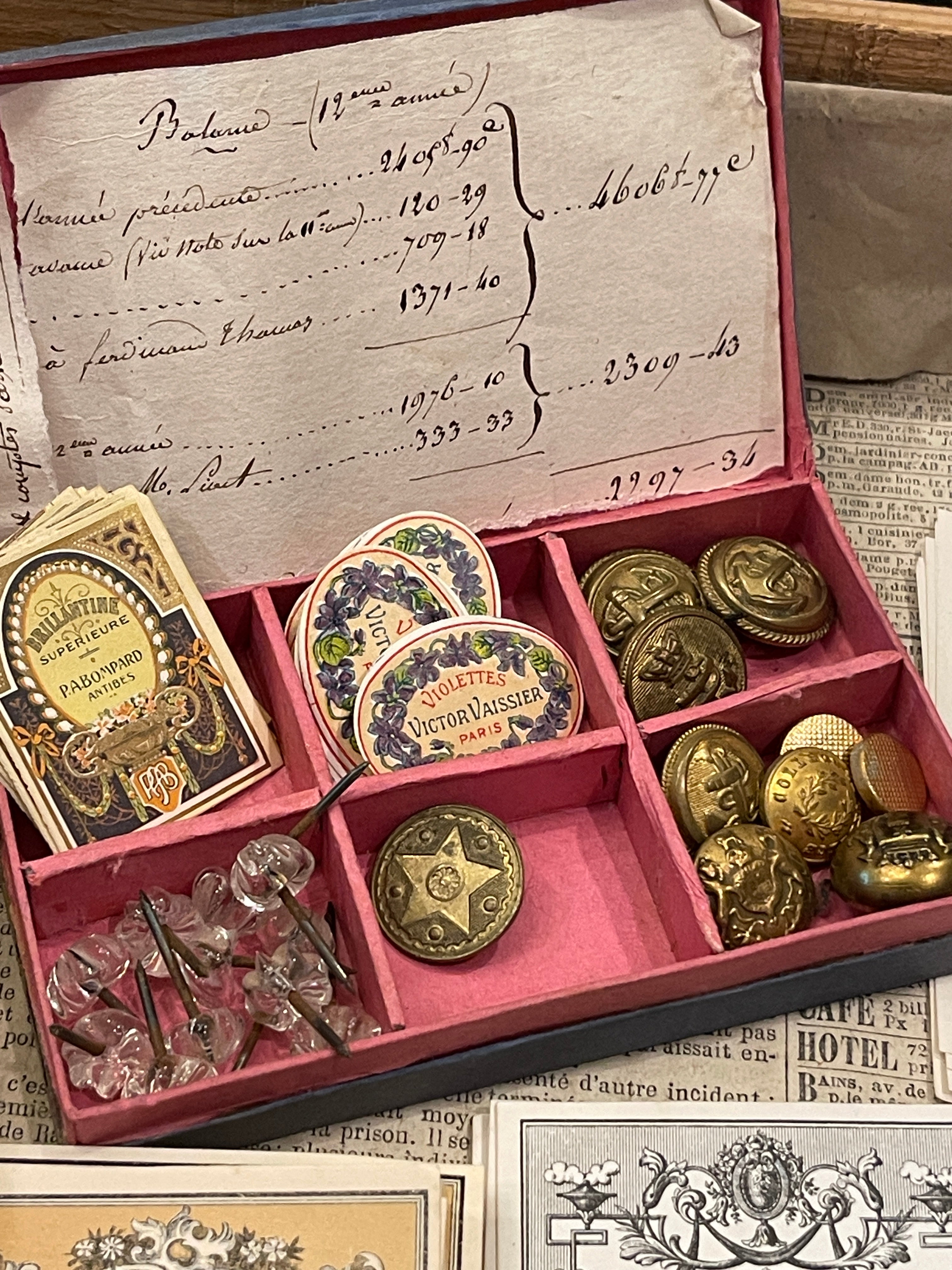 Antique French Watch Makers Box