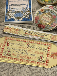 Antique Original French Perfume Labels - C