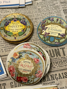 Antique Original French Perfume Labels - C