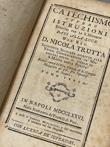 Antique Italian 1776 Papier Dominote Book