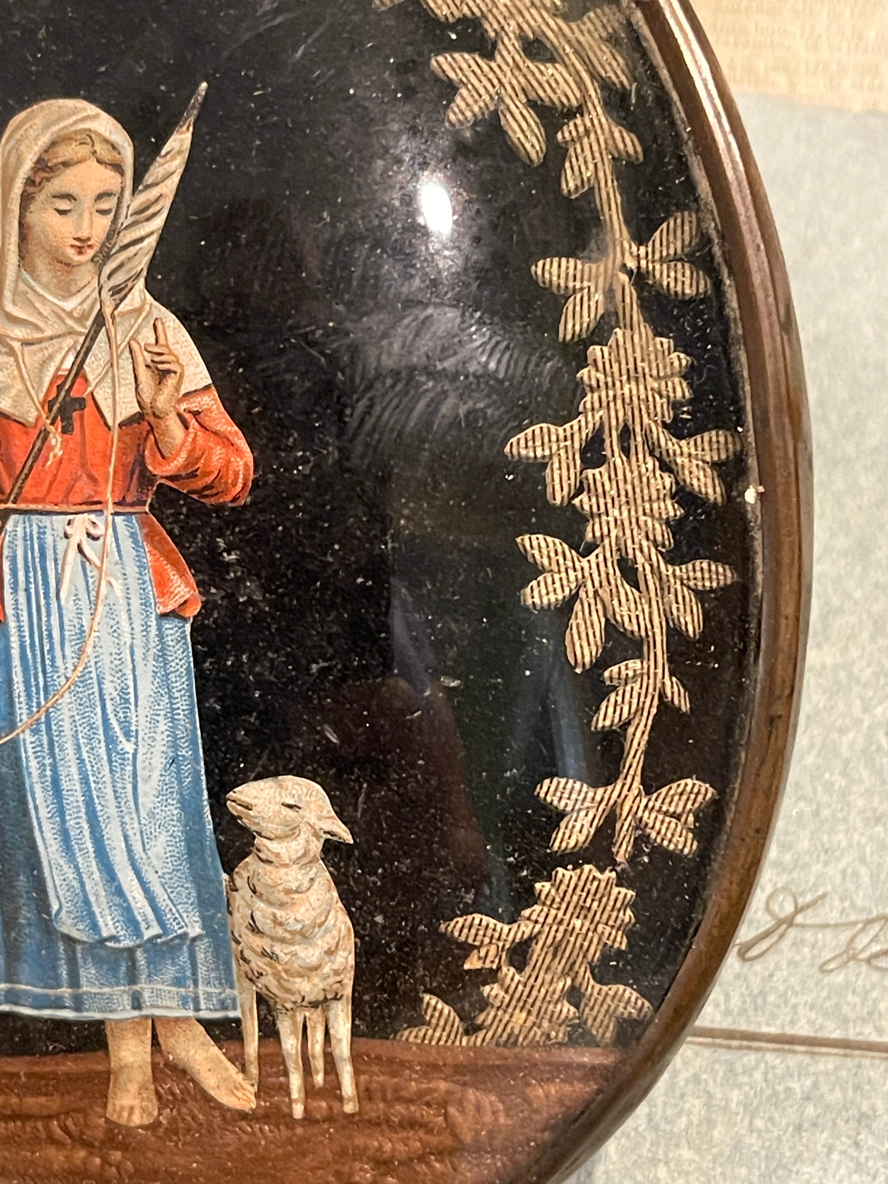 1800's French Religious Icon