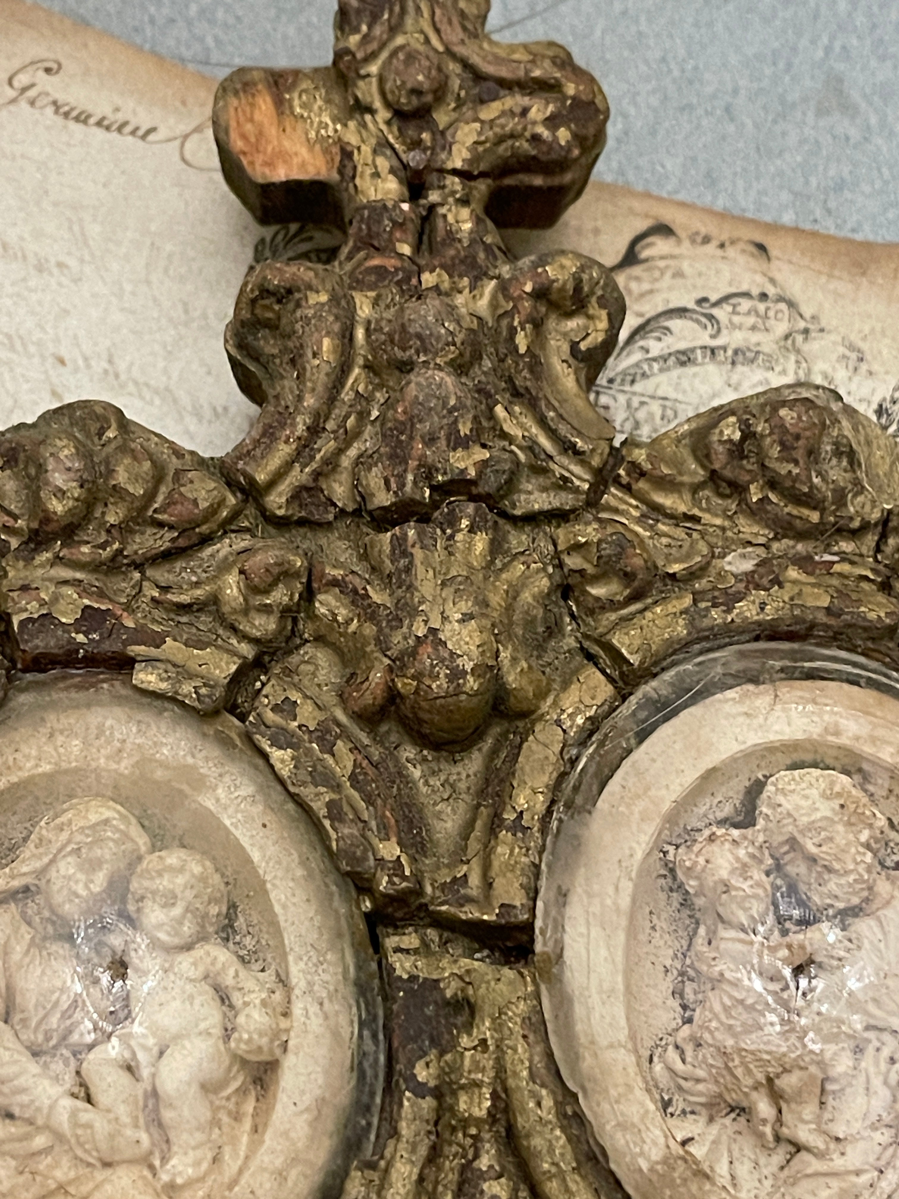 Antique French Meerschaum Holy Water Font
