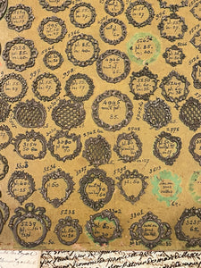 RARE 1800's Antique French Metal Findings - Salesman Samples