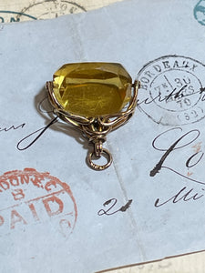 Antique Swivel Fob Pendant