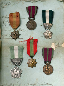 Antique French Medals - A