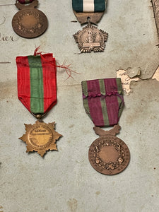 Antique French Medals - A