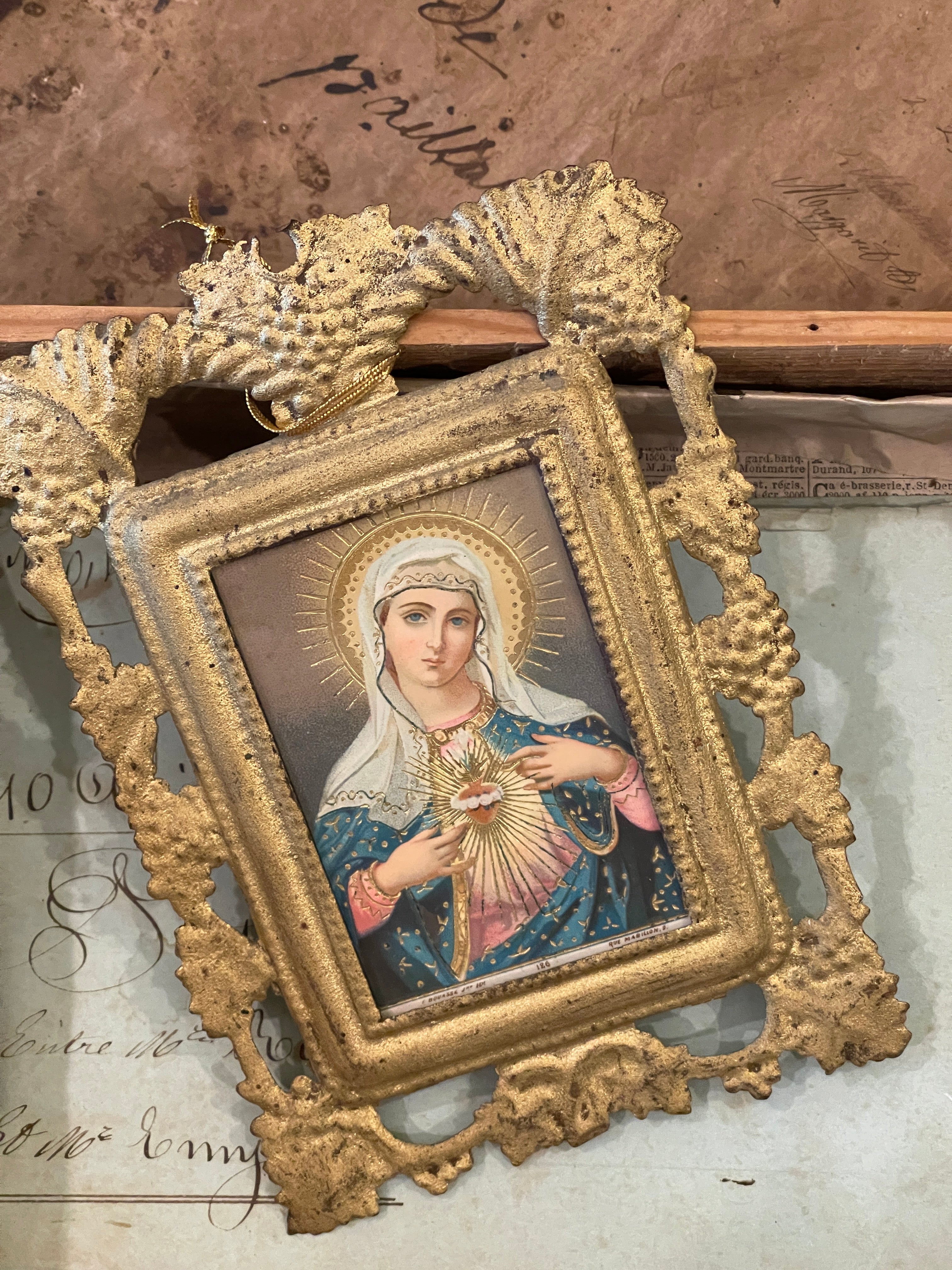 1800's French Religious Icon