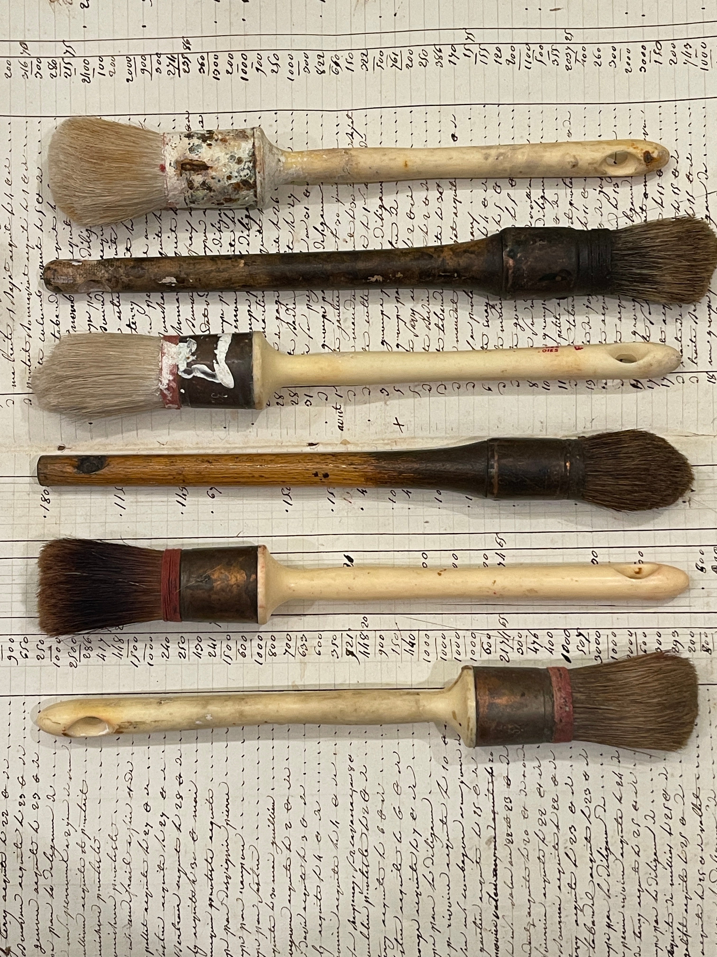 Antique and Vintage French Brushes