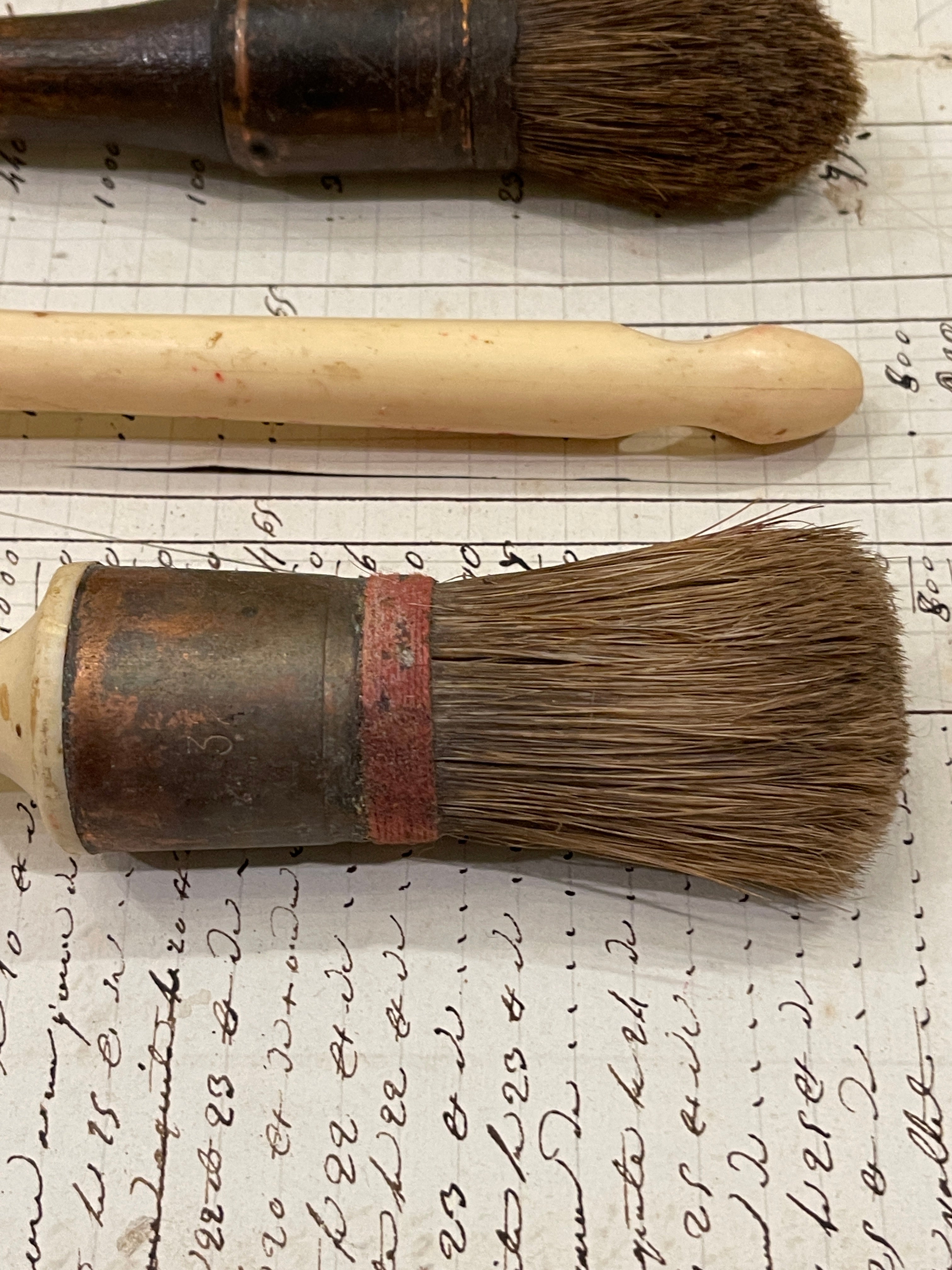 Antique and Vintage French Brushes