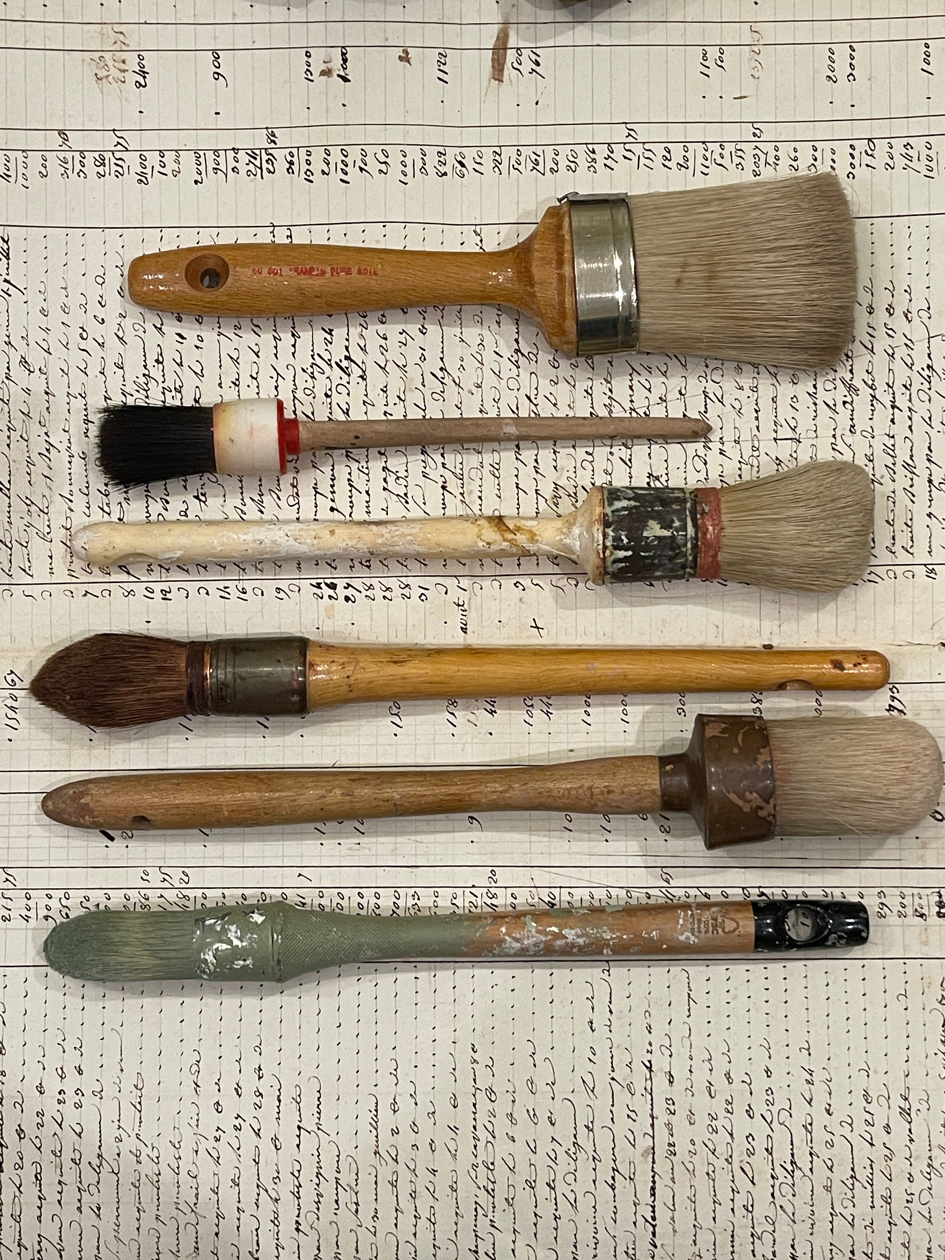 Antique and Vintage French Brushes