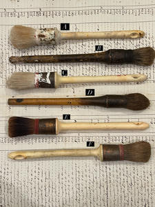 Antique and Vintage French Brushes