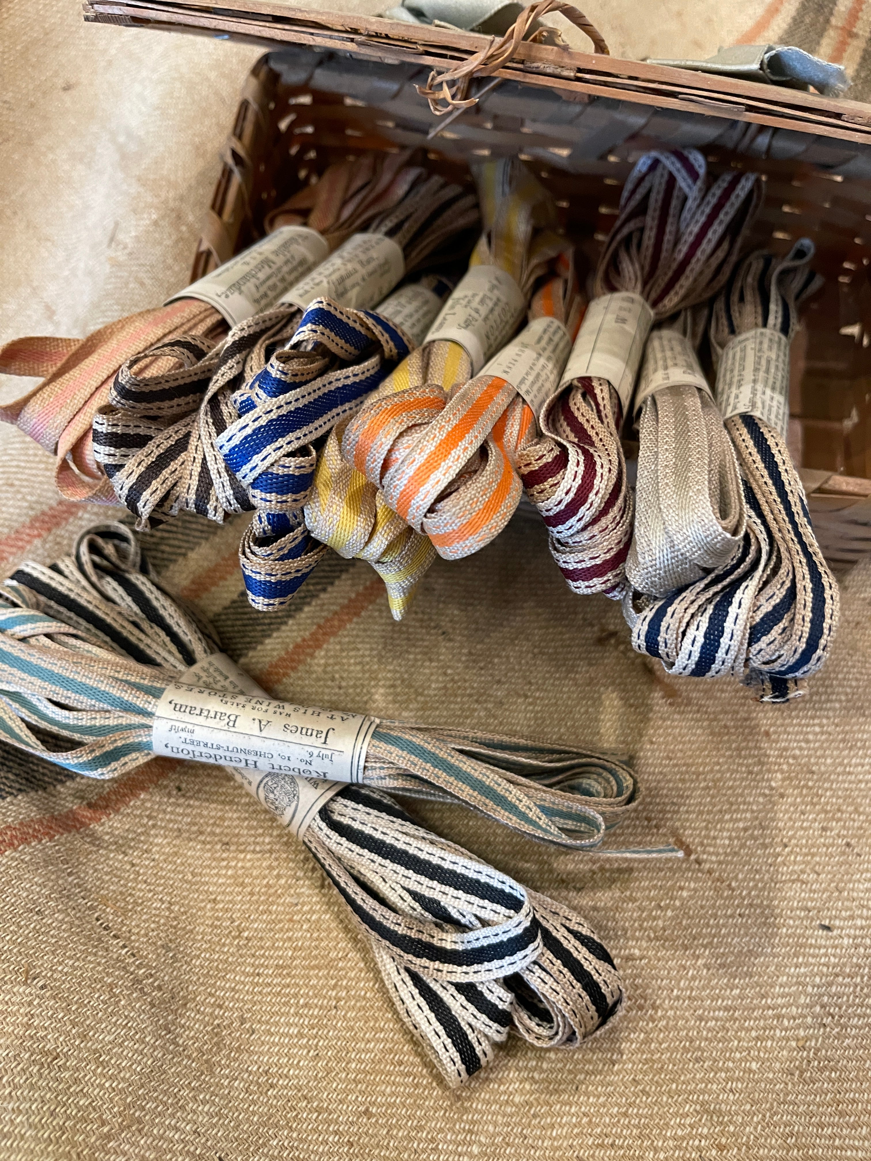 Stitched Edge Style Ribbons