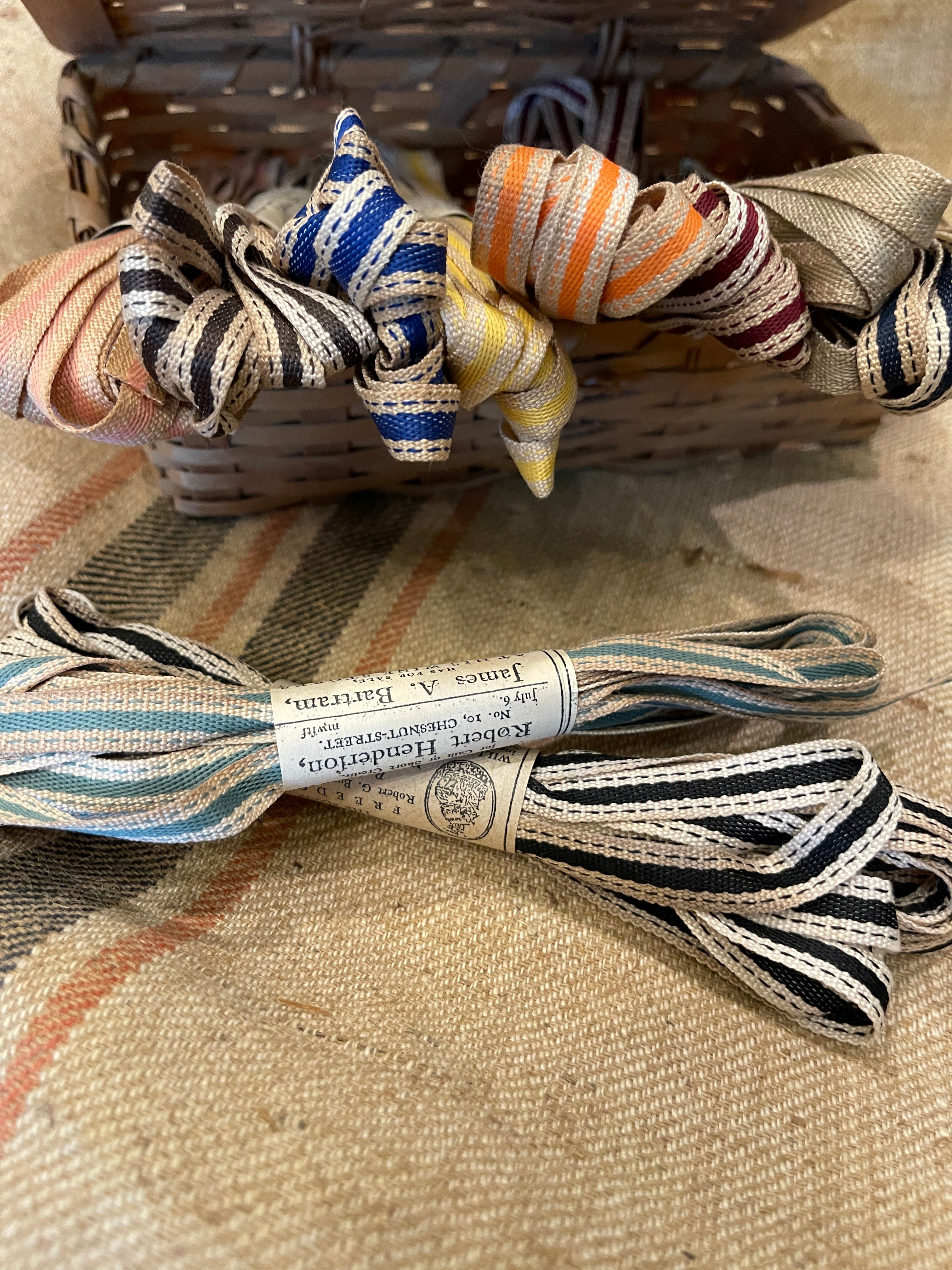 Stitched Edge Style Ribbons