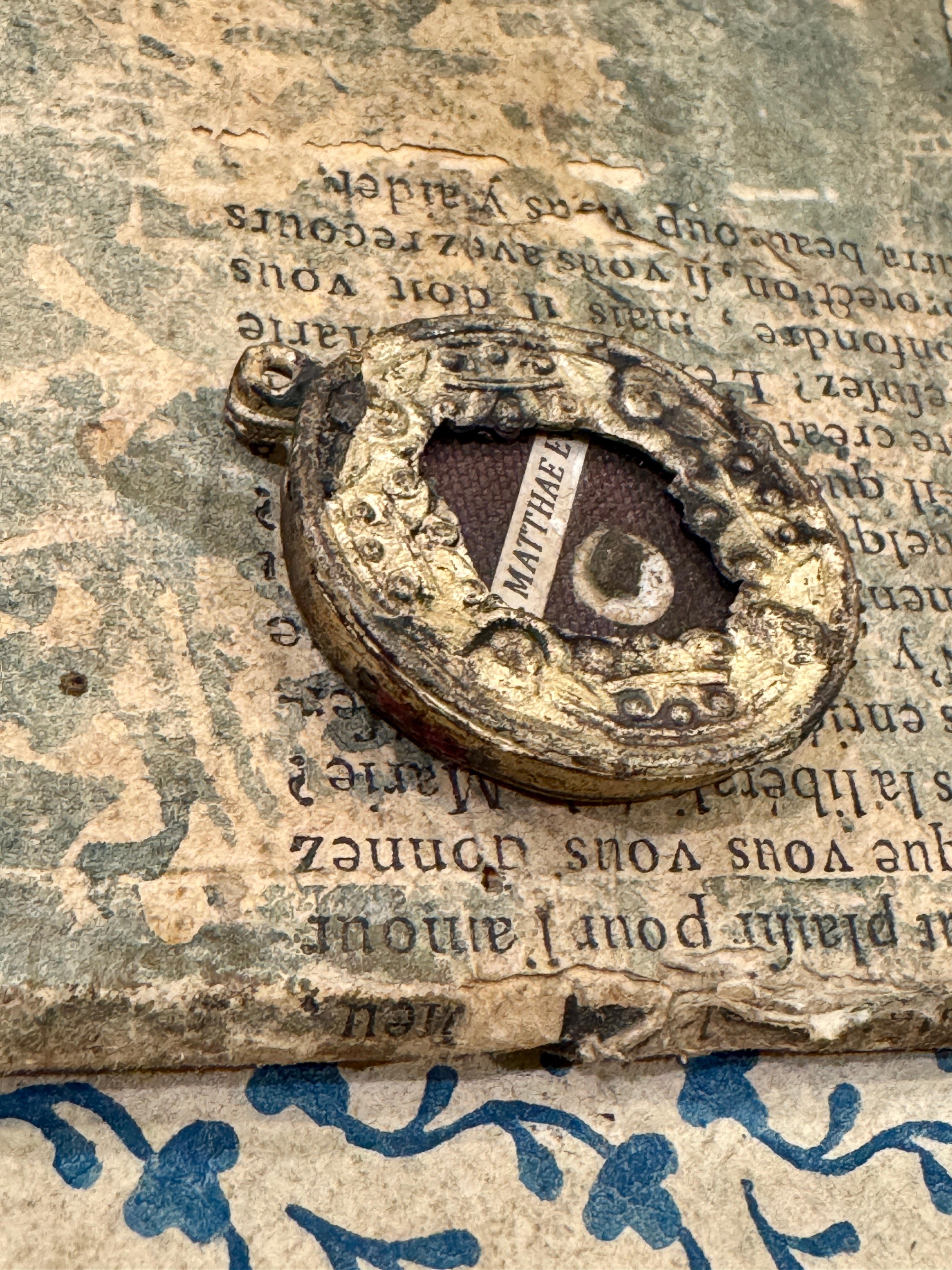 Italian Relic- S. Matthae E.... - SAN MATTEO EVANGELISTA
