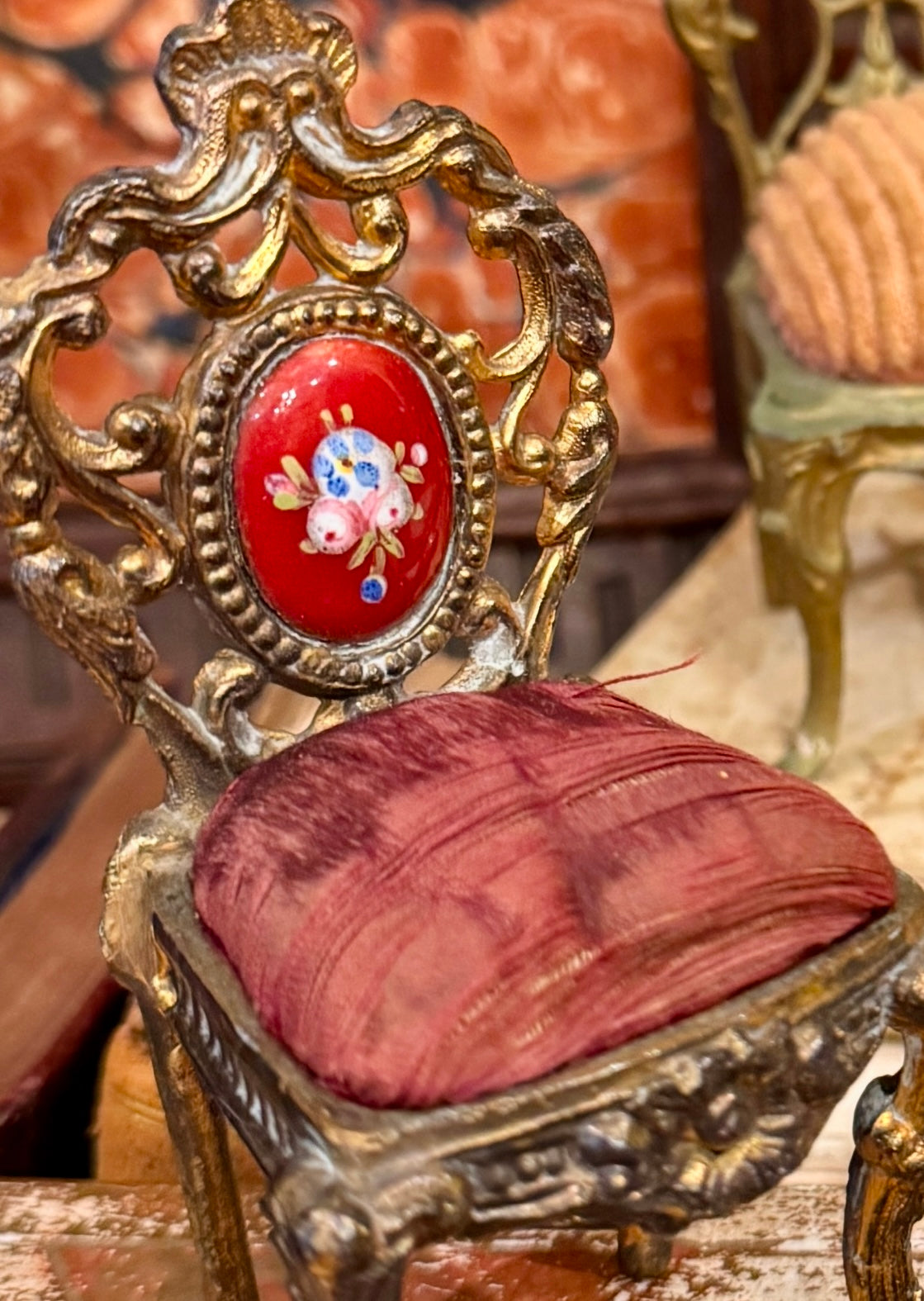 Antique French Watch Chair