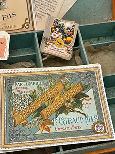 Antique Original French Perfume and Soap Labels - I