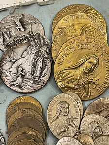 Antique and Vintage Metal Pieces from Lourdes - A